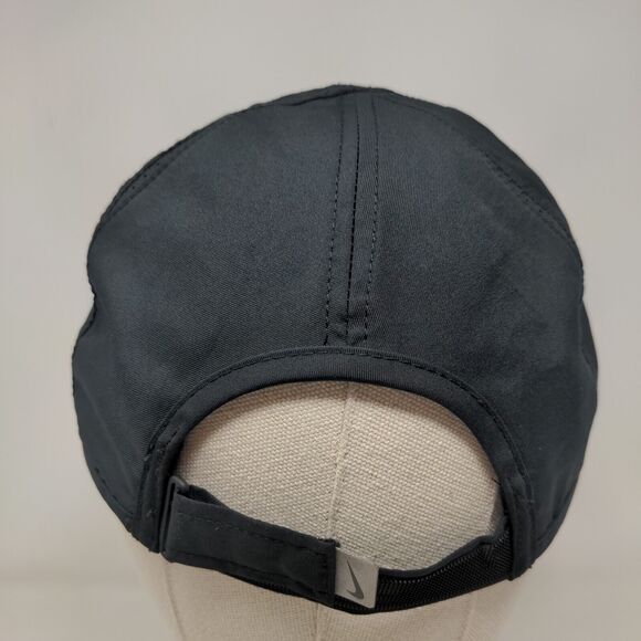 UEC PGH Strapback Hat Black OSFM Embroidered Nike Dri-Fit Featherlight - Picture 5 of 8